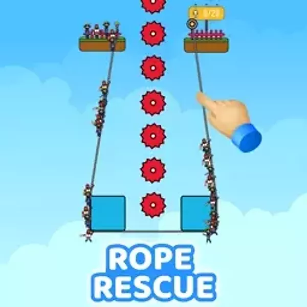 Rope Rescue - Play Free Funny Games Game Online | victoryarenaplay